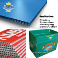 JINBAO corrugated plastic sheets 4x8 pp polypropylene sheet wholesale